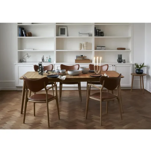 Ro Collection Salon Spisebord 180x90 Røget Eg