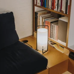 Santa & Cole Asa Bordlampe Sort