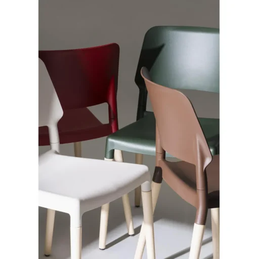 Santa & Cole Belloch Spisebordsstol Brun Natural