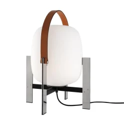 Santa & Cole Cesta Metálica Bordlampe med Láderhåndtag