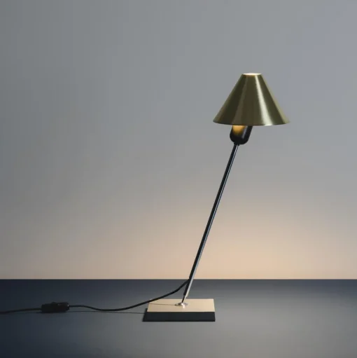 Santa & Cole Gira Bordlampe Messing