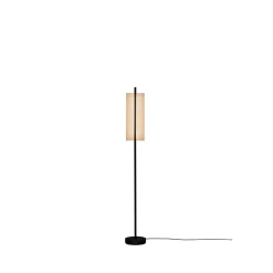 Santa & Cole Lámina 45 Gulvlampe Hvid/Sort
