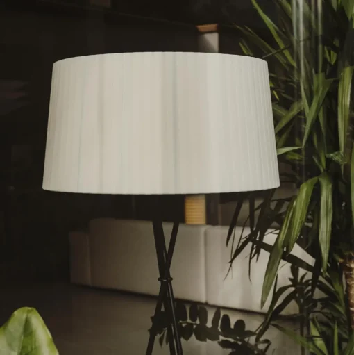 Santa & Cole Trípode G5 Gulvlampe Sort