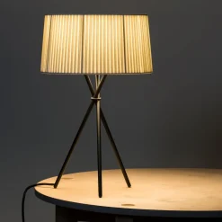 Santa & Cole Trípode M3 Bordlampe Sort