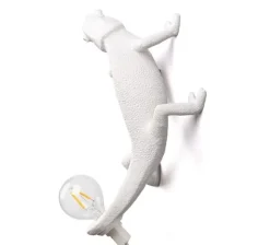 Seletti Chameleon Going Up Váglampe Hvid
