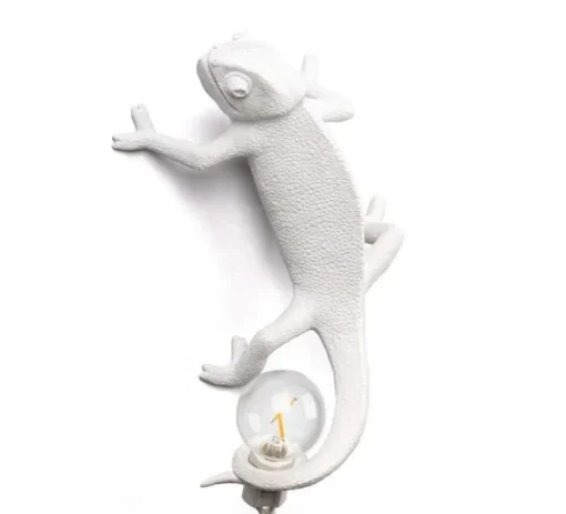 Seletti Chameleon Going Up Váglampe Hvid