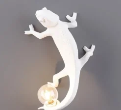 Seletti Chameleon Going Up Váglampe Hvid