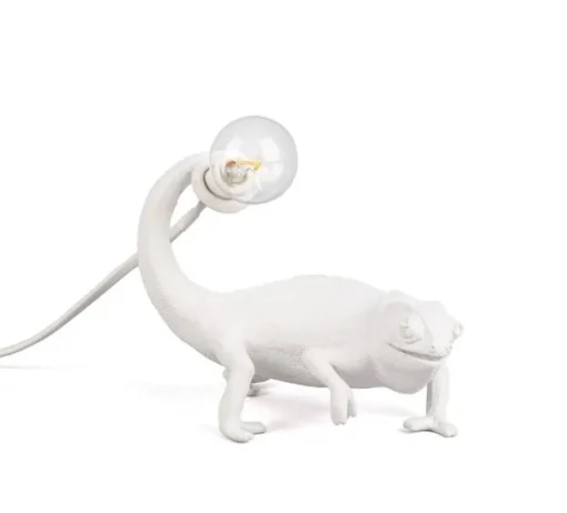 Seletti Chameleon Still Bordlampe Hvid