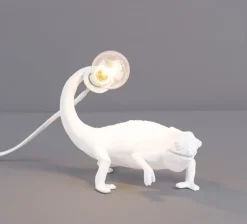 Seletti Chameleon Still Bordlampe Hvid