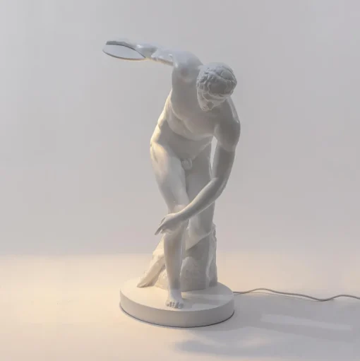 Seletti Discobolux Bord/Gulvlampe Hvid