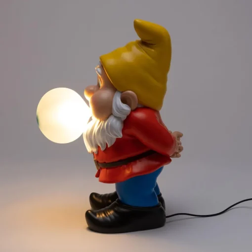 Seletti Gummy Snooping Bordlampe Multifarvet