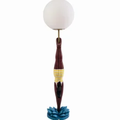 Seletti Lady Diver Bordlampe Gul/Multifarvet
