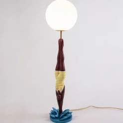 Seletti Lady Diver Bordlampe Gul/Multifarvet