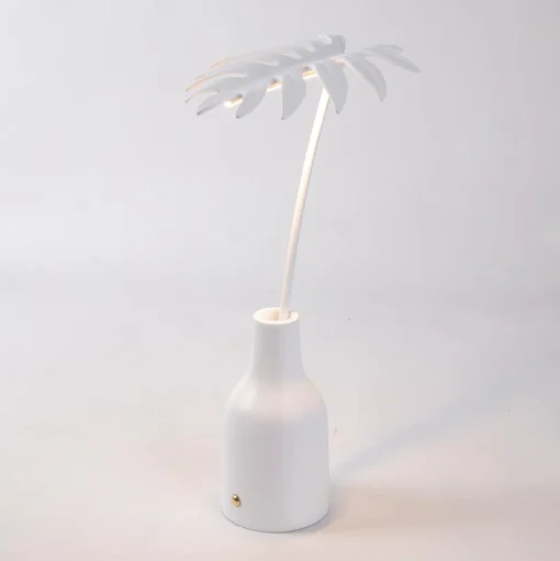 Seletti Leaf 2 Bordlampe Hvid