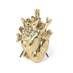 Seletti Love In Bloom Vase Guld