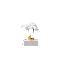 Seletti Love Is A Verb Lea And Tony Bordlampe Hvid/Multifarvet