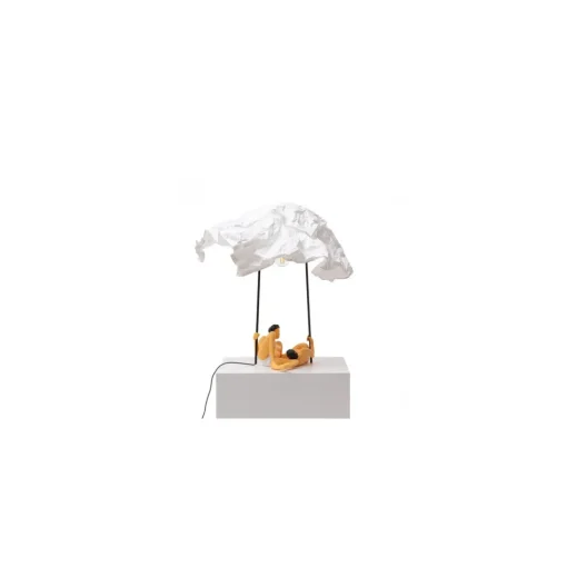 Seletti Love Is A Verb Lea And Tony Bordlampe Hvid/Multifarvet