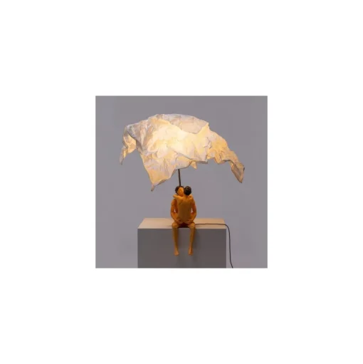 Seletti Love Is A Verb Max And Roberta Bordlampe Hvid/Multifarvet