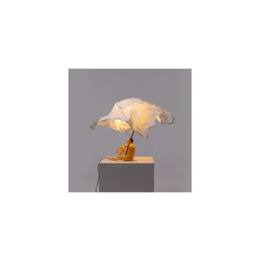 Seletti Love Is A Verb Roby Bordlampe Hvid/Multifarvet