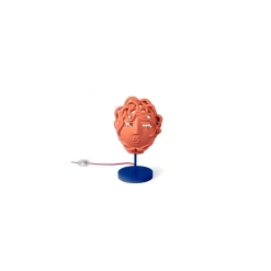 Seletti Magna Graecia Collection Medusa Mask Bordlampe Terracotta/Blå