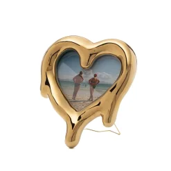 Seletti Melted Heart Spejl Guld