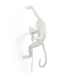 Seletti Monkey Hanging Right Váglampe Hvid