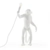 Seletti Monkey Standing Bordlampe Hvid