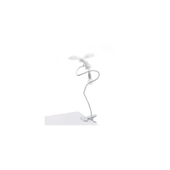 Seletti Sparrow Cruising Bordlampe Med Klemme Hvid