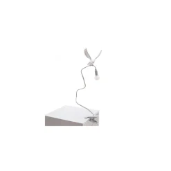 Seletti Sparrow Landing Bordlampe Med Klemme Hvid