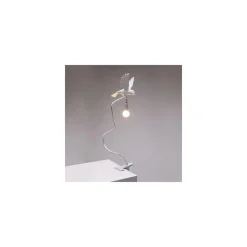 Seletti Sparrow Landing Bordlampe Med Klemme Hvid