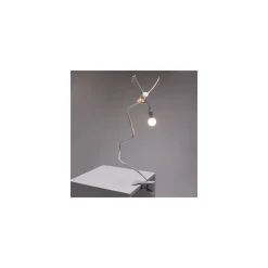 Seletti Sparrow Landing Bordlampe Med Klemme Hvid