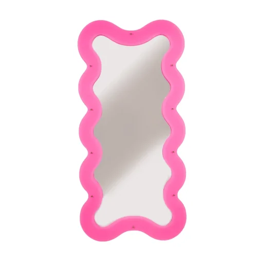 Seletti Supercurve Tall Spejl Pink