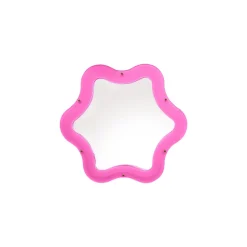 Seletti Supercurve Tiny Flower Spejl Pink