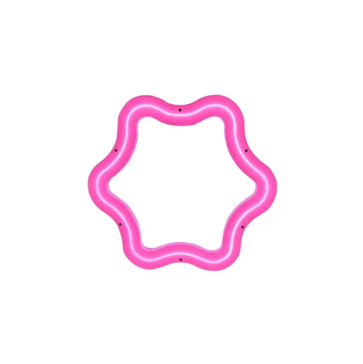 Seletti Supercurve Tiny Flower Spejl Pink