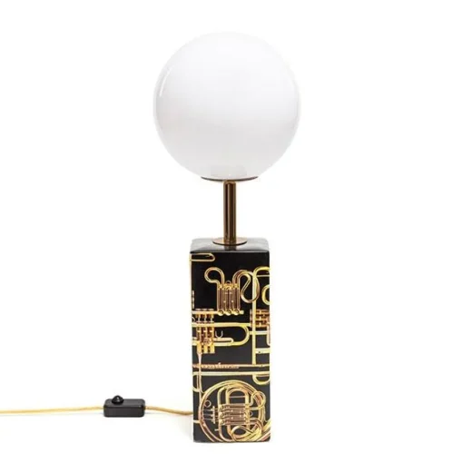 Seletti Toiletpaper Home Trumpets Bordlampe Hvid/Multifarvet