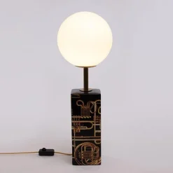 Seletti Toiletpaper Home Trumpets Bordlampe Hvid/Multifarvet