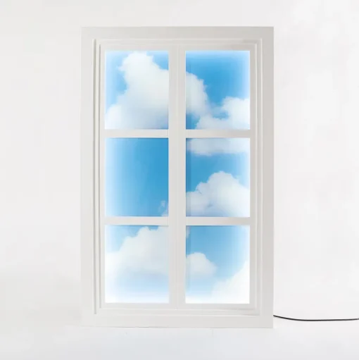 Seletti Windows Suite Váglampe Hvid/Blå
