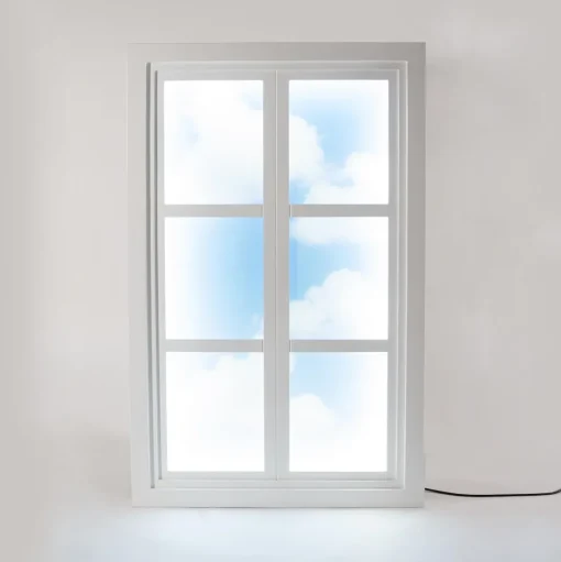 Seletti Windows Suite Váglampe Hvid/Blå