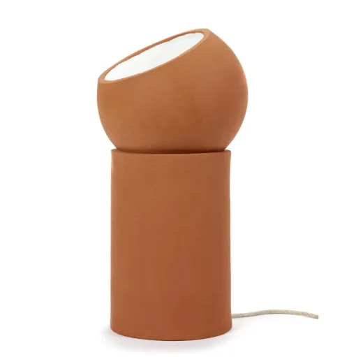 Serax Terra Light Bordlampe L Terracotta