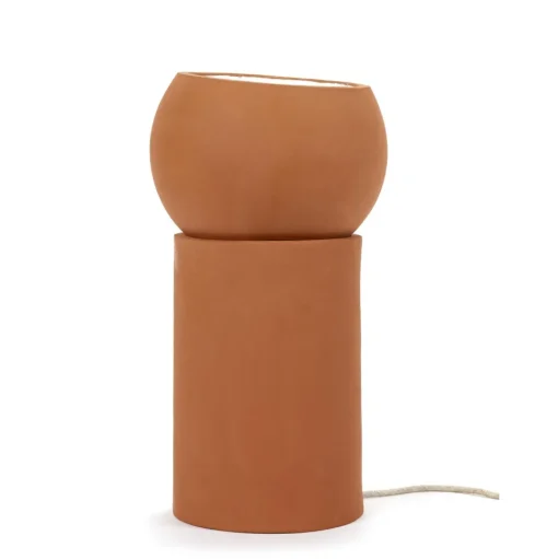Serax Terra Light Bordlampe L Terracotta