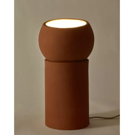 Serax Terra Light Bordlampe L Terracotta