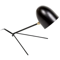Serge Mouille Cocotte Bordlampe Sort & Messing