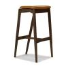 Sibast Furniture No 7 Barstol 65 Uden Ryg Mørk Olieret Eg/Cognac