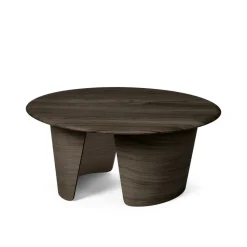 Sibast Furniture No 7 Lounge SofabordØ90 Høj Mørk Olieret Eg/Massiv