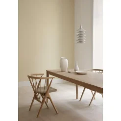 Sibast Furniture No 8 Spisebordsstol Sort Egetrá og Sort Láder