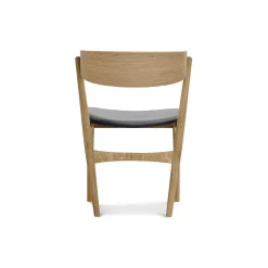 Sibast Furniture No 7 Spisebordsstol Olieret Egetrá og Sort Láder