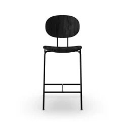Sibast Furniture Piet Hein Barstol Sort I Sort Egetrá