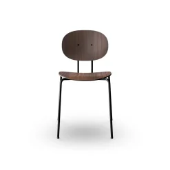 Sibast Furniture Piet Hein Spisebordsstol Sort I Valnød