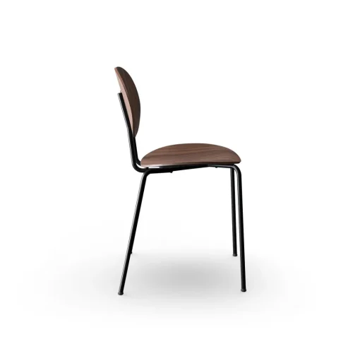 Sibast Furniture Piet Hein Spisebordsstol Sort I Valnød