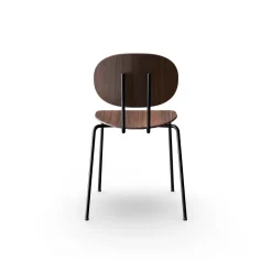 Sibast Furniture Piet Hein Spisebordsstol Sort I Valnød